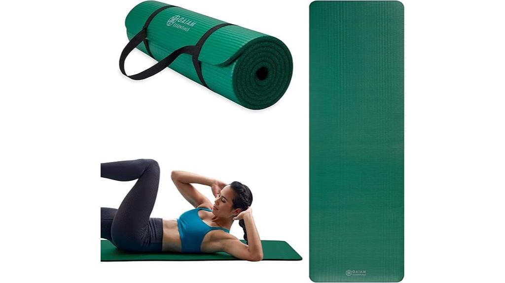 10mm gaiam yoga mat