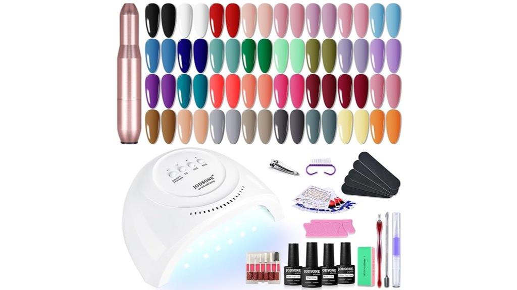 36 piece gel manicure kit