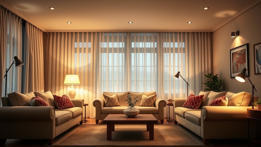 adjustable lighting enhances safety