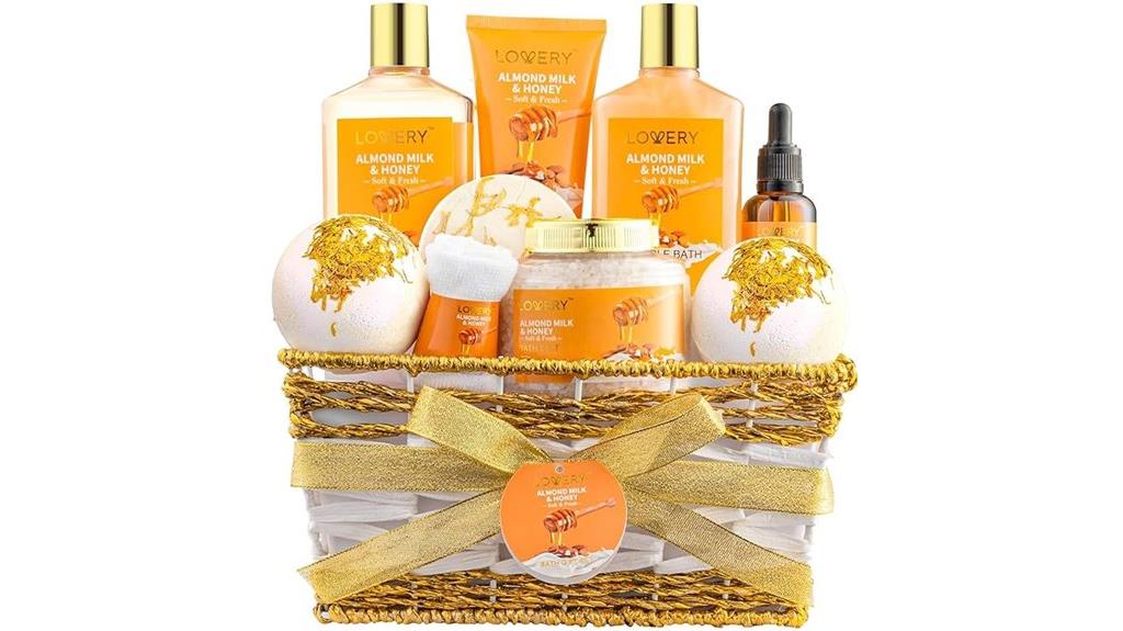 almond honey beauty set