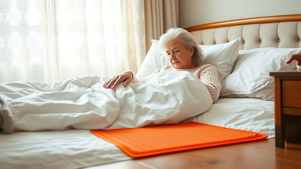 bedside fall mats improve safety