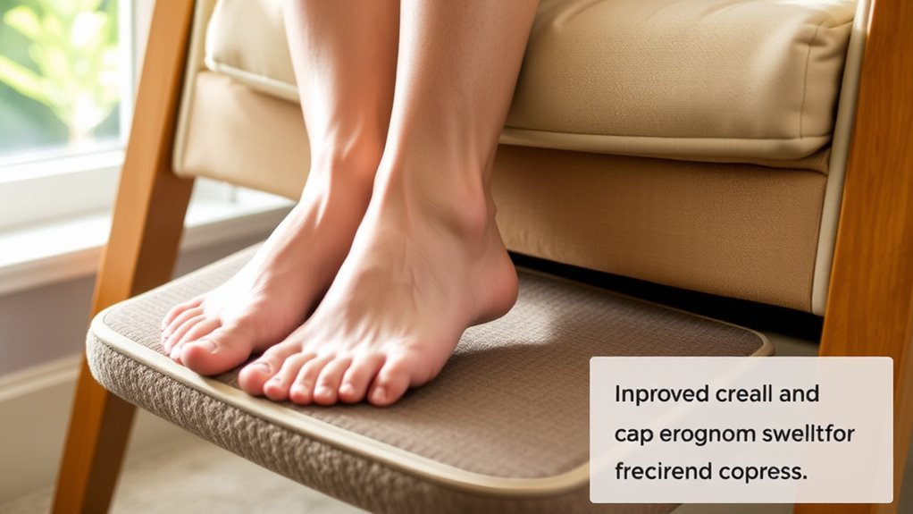 choose supportive adjustable footrest