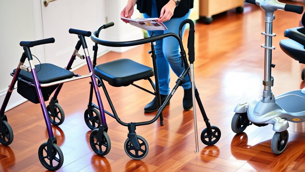 choosing appropriate mobility devices