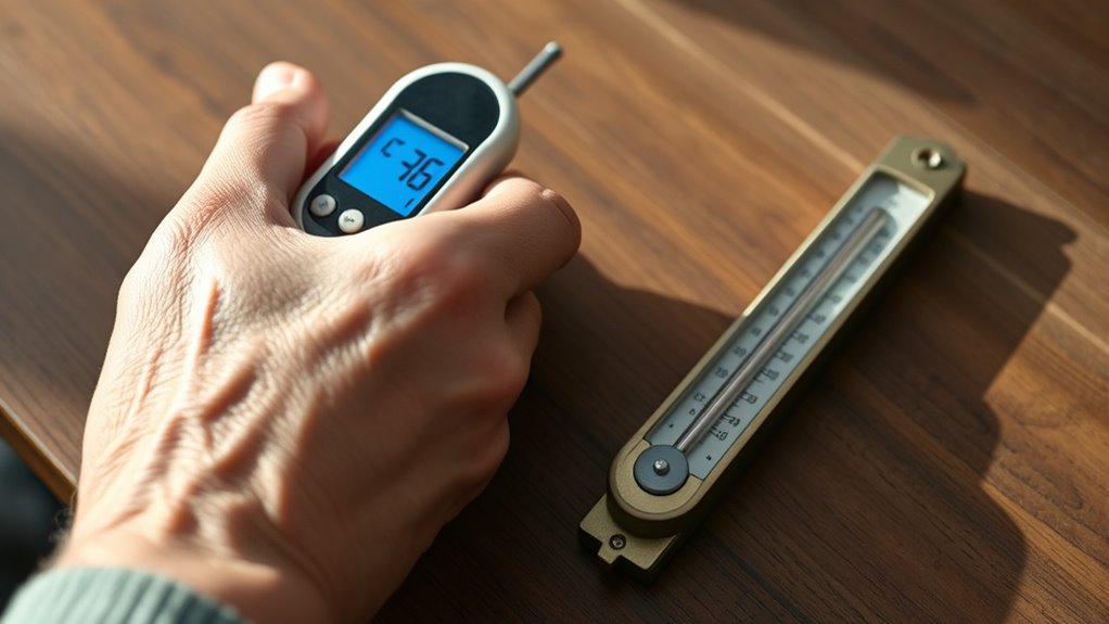 choosing senior friendly temperature tools