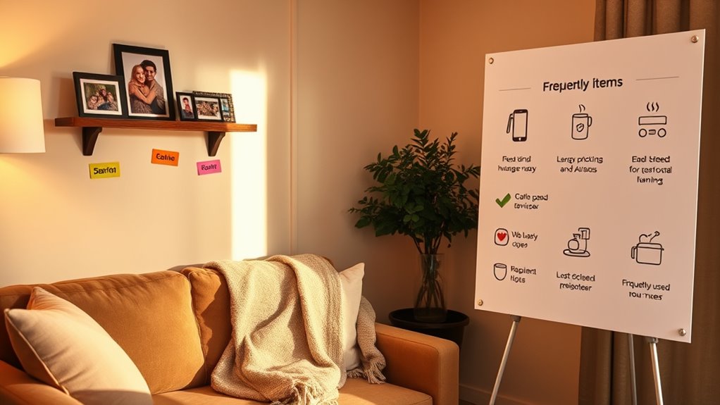 clear color coded signage system