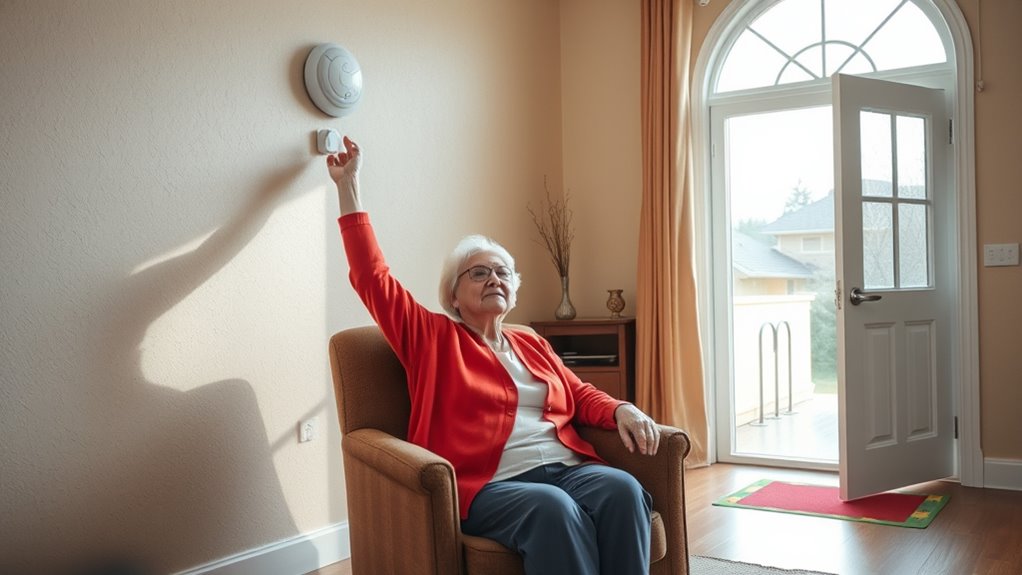 clear visible escape routes