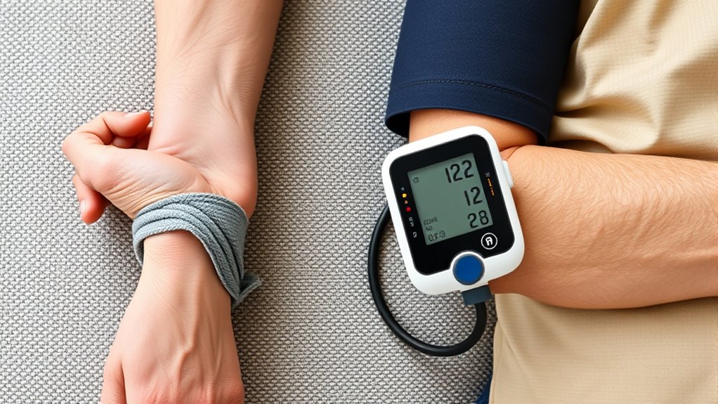 comfortable senior blood monitors