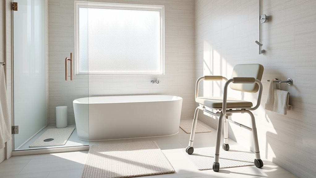 create personalized calming shower