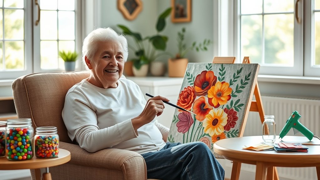 creative arts enhance senior well being
