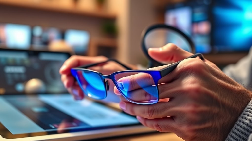 device specific magnifier features