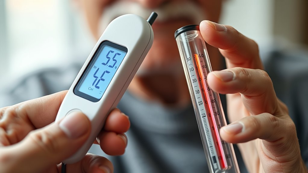 digital thermometers ensure accuracy