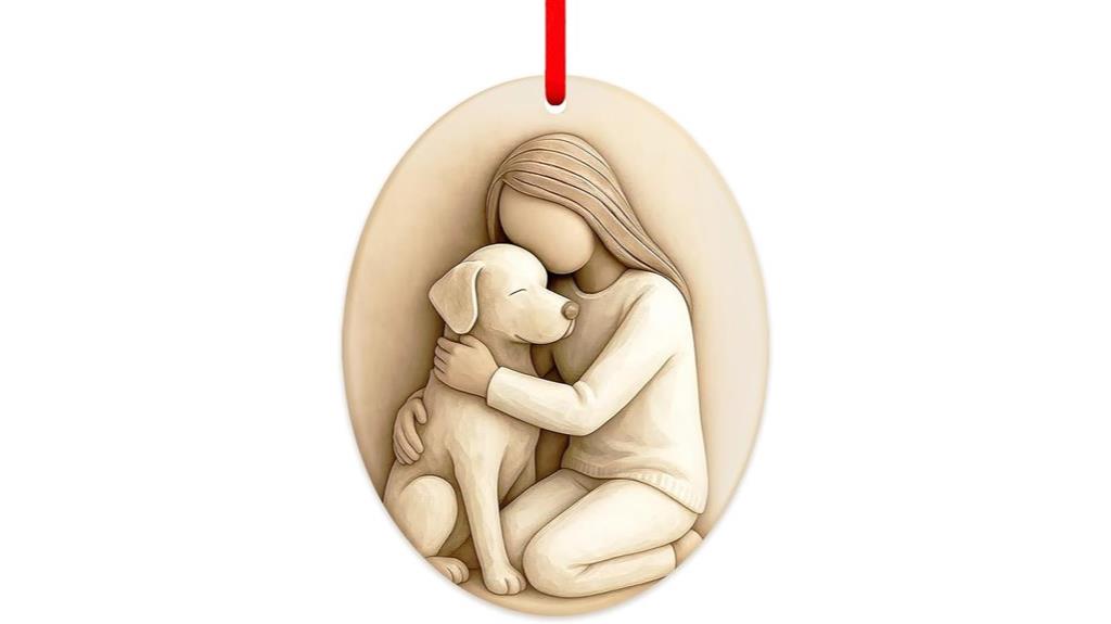 dog lover christmas ornament