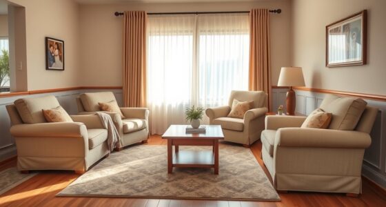 elderly friendly comfortable living space