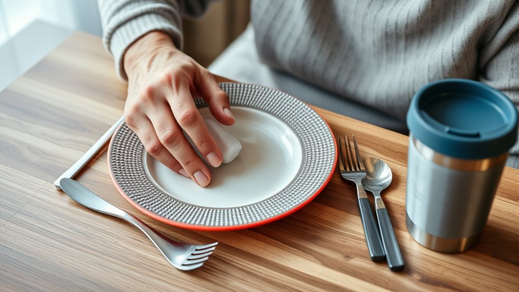 enhance independence during meals