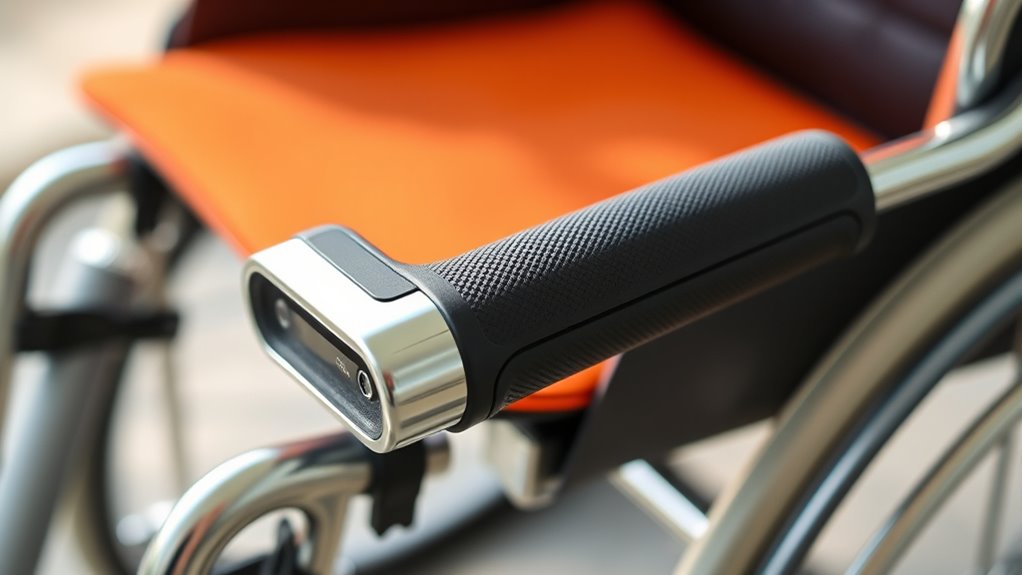 enhanced wheelchair grip safety