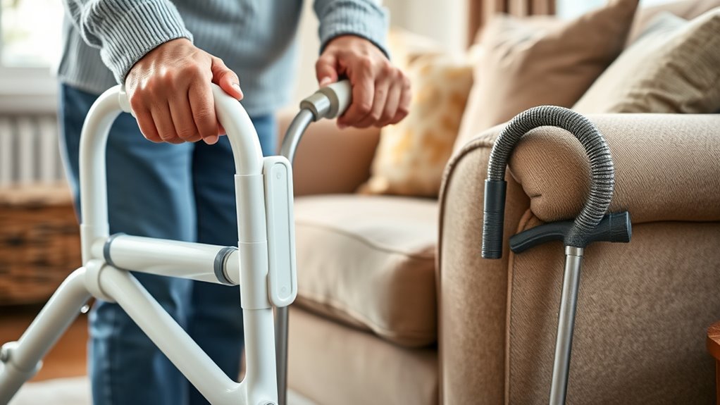 ergonomic comfortable mobility aids