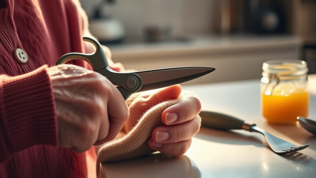 ergonomic cushioned angled cutters