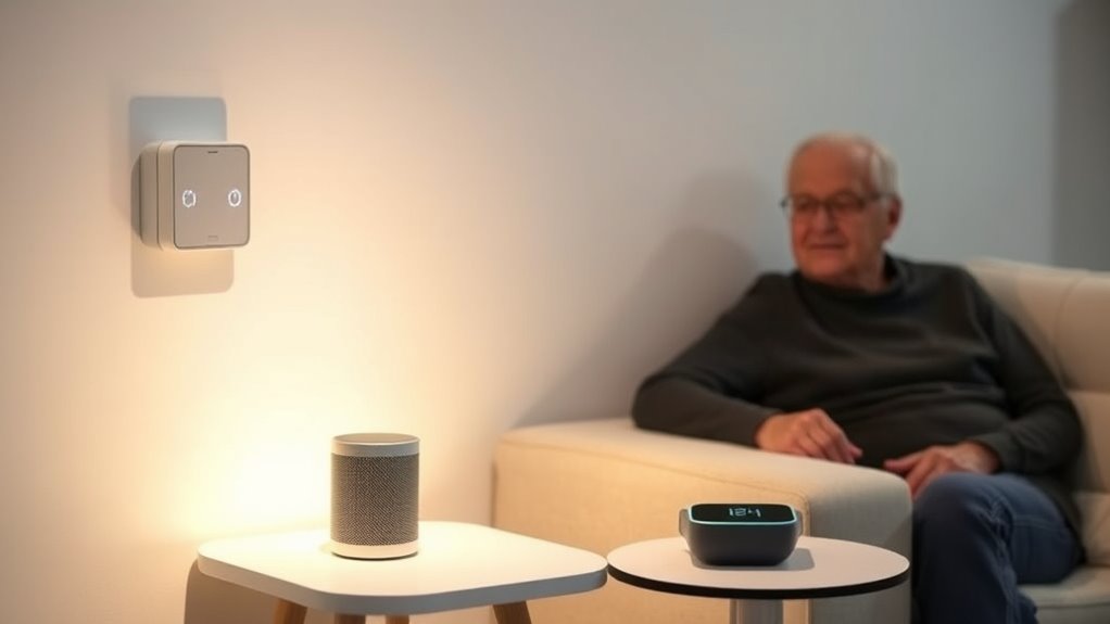 fall detection sensor integration