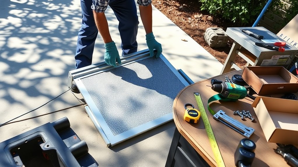 gather tools materials safety