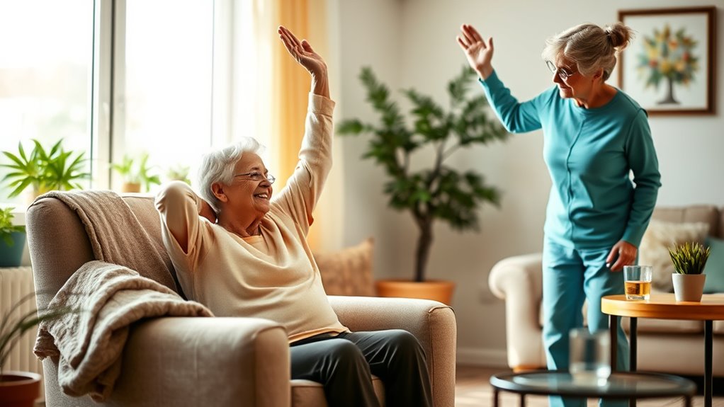 gentle chair exercise routines