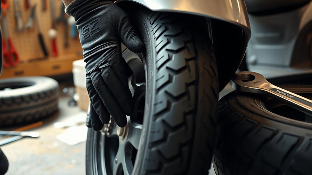 inspect maintain replace tires