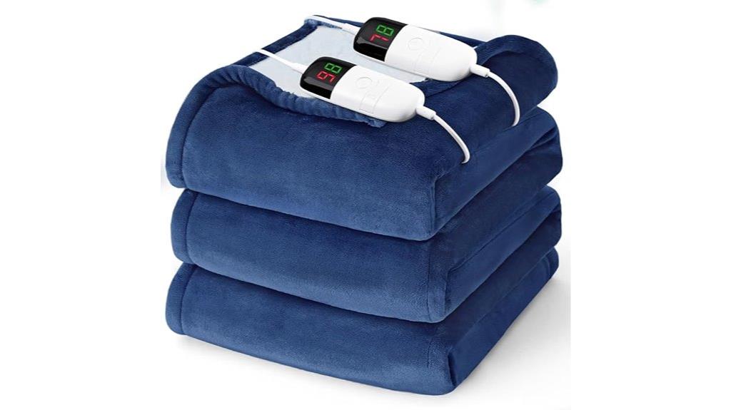 king size dual control heated blanket