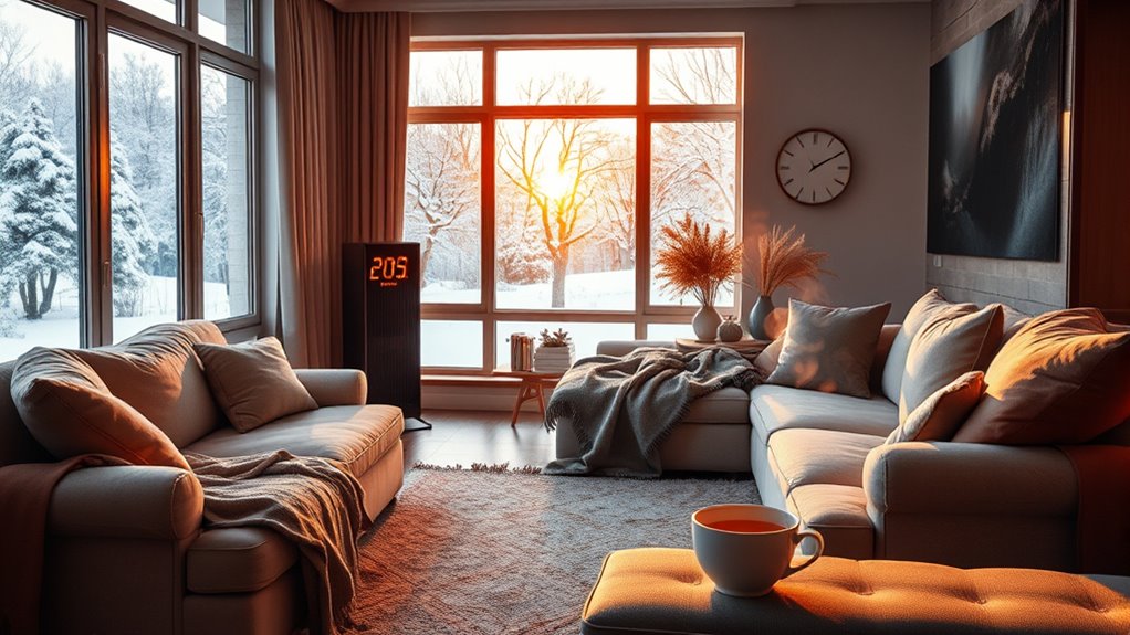 large room heating considerations