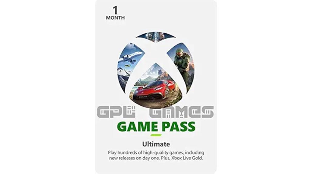 one month xbox membership