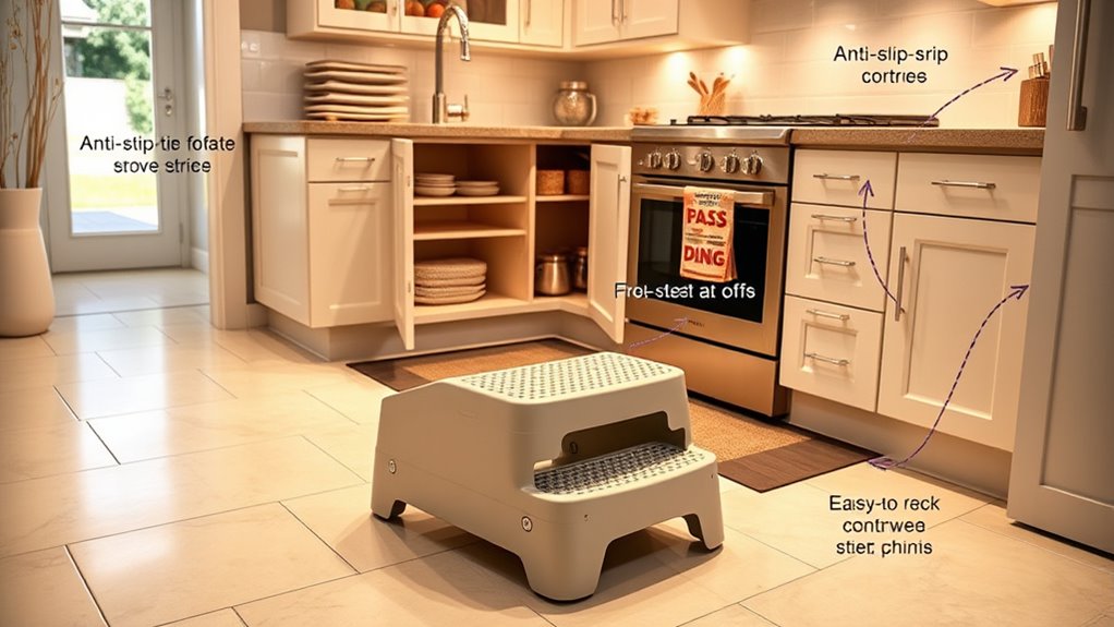 optimize kitchen safety ergonomically