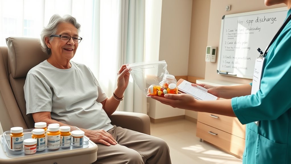 organize medications and environment