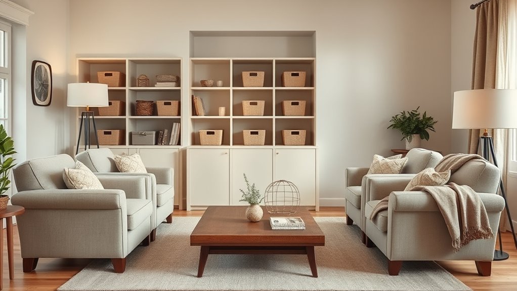 organized safe clutter free spaces