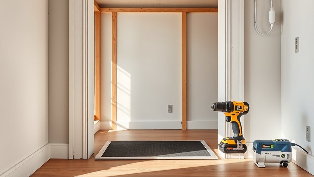 precise safe doorway widening