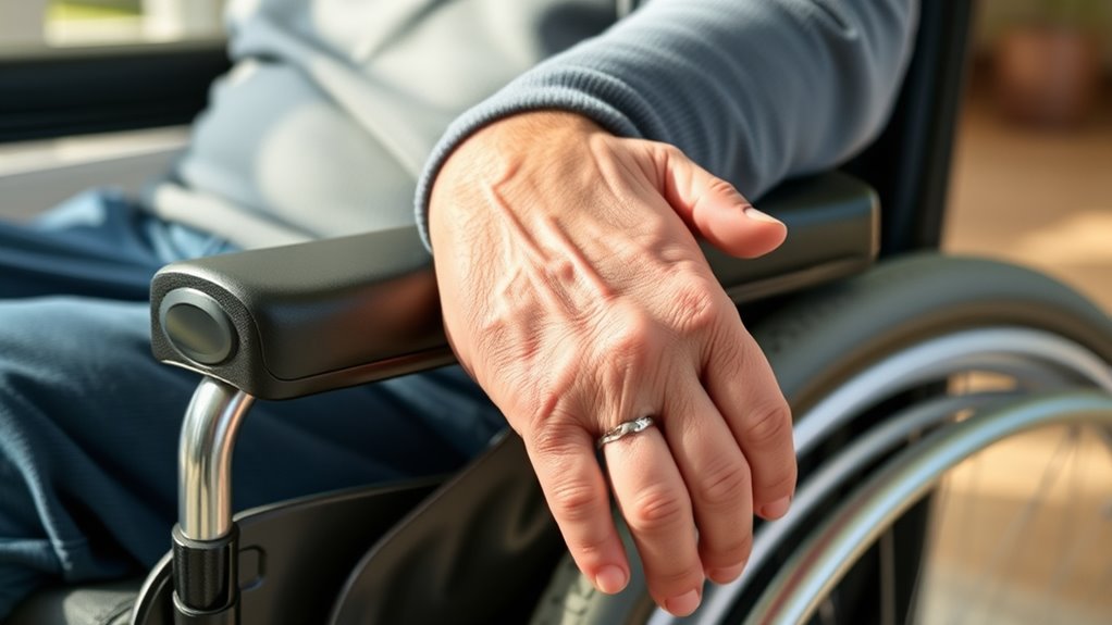 proper arm and hand positioning