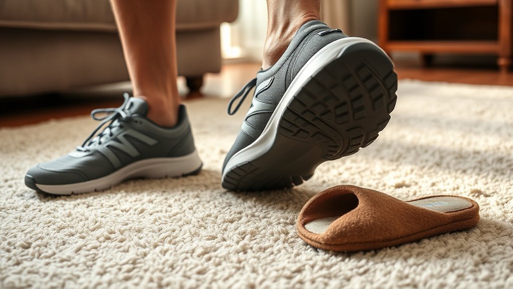 proper shoe support and fit