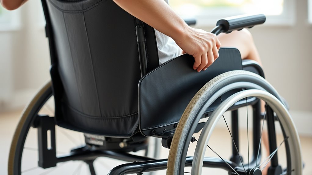 proper wheelchair seating support