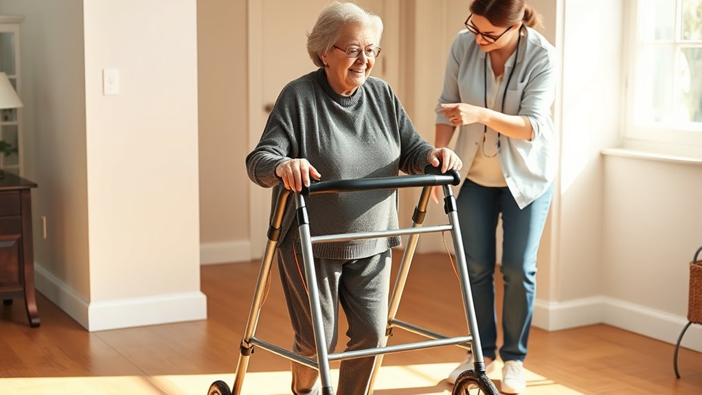 properly demonstrating aid comfort