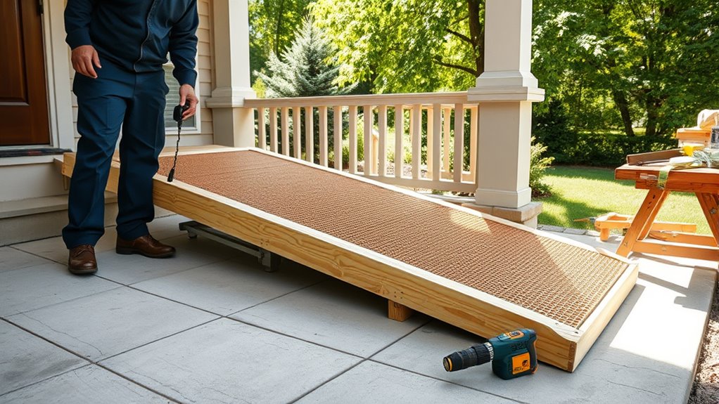 ramp installation safety considerations