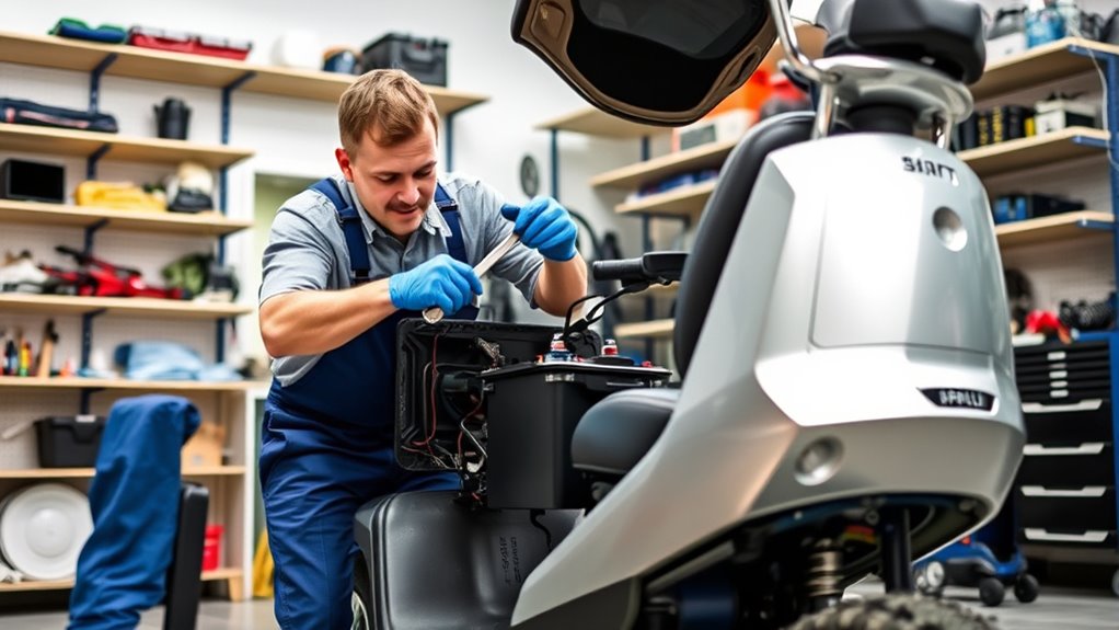 regular scooter maintenance checks