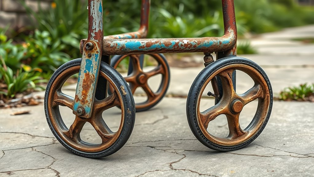 regular walker maintenance and safety