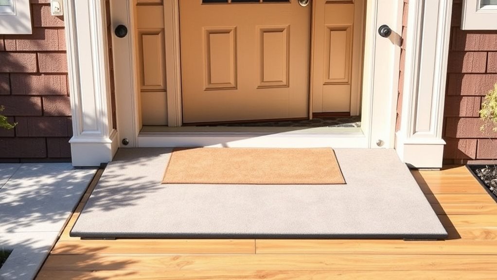 safe accessible home entrance