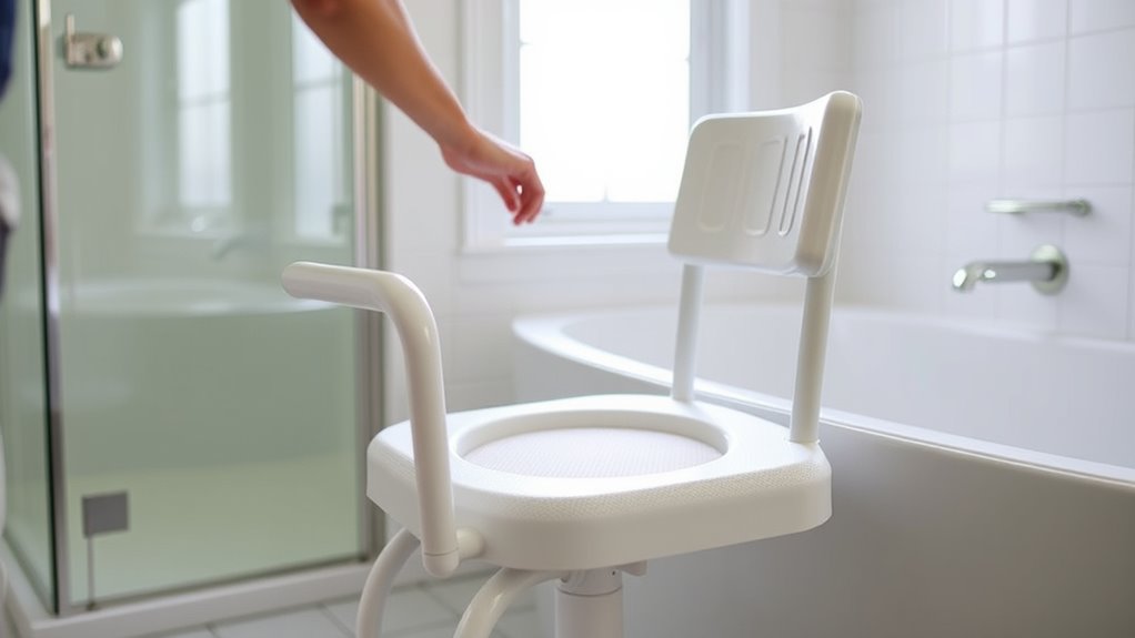 safe supportive bathing experience