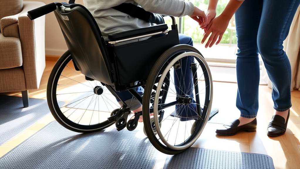 safe wheelchair transfer techniques