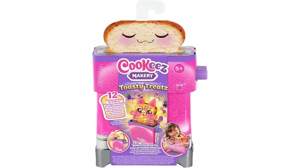 scented plush toaster toy