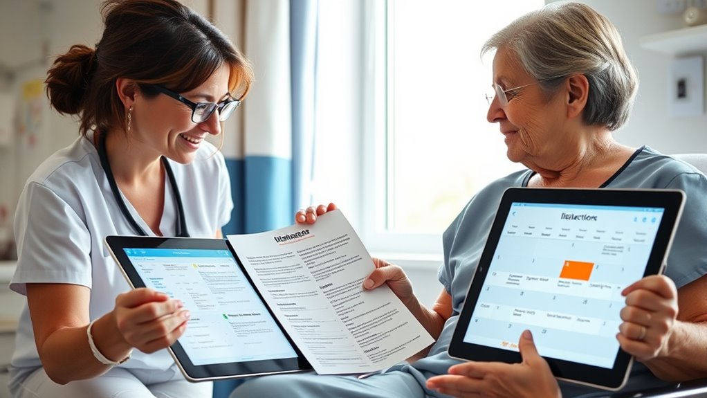 schedule medications instructions recovery