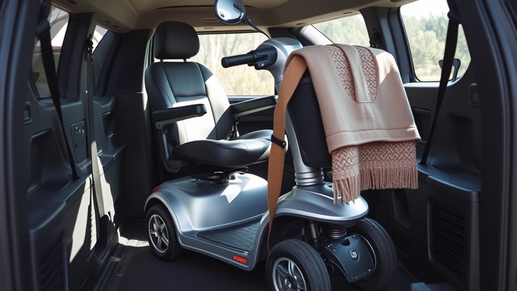 secure device during transport