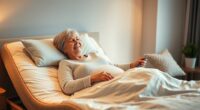 senior comfort with adjustable beds