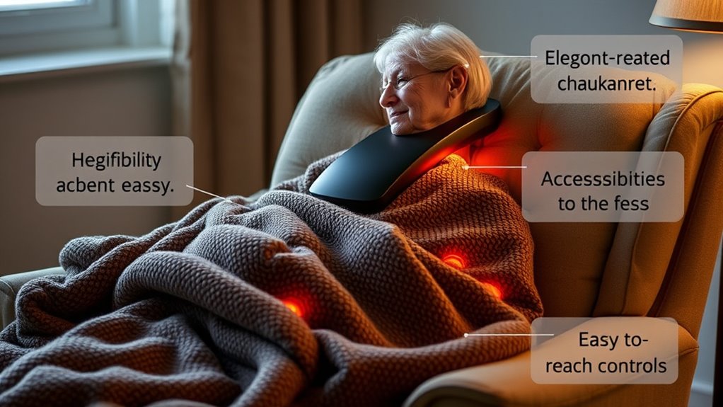 senior massager safety features