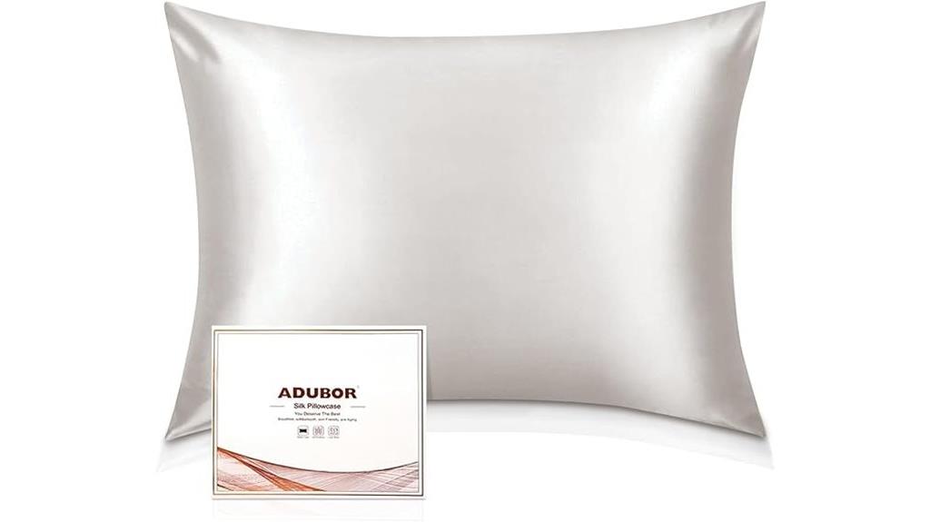 silk standard pillowcase size