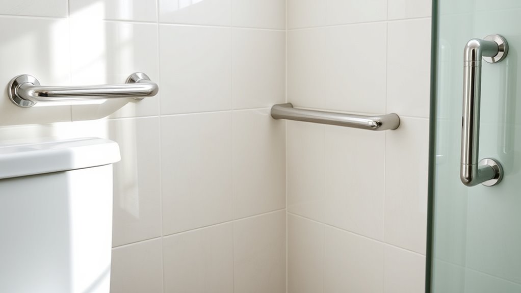 strategic grab bar placement