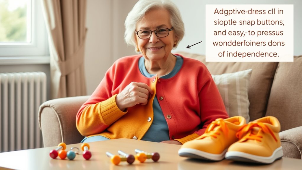 stylish easy fasten adaptive clothing